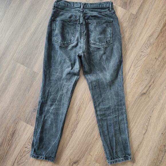 Free People We The Free Straight Leg Black Jeans 27 - Picture 2 of 8